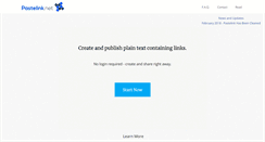 Desktop Screenshot of pastelink.net
